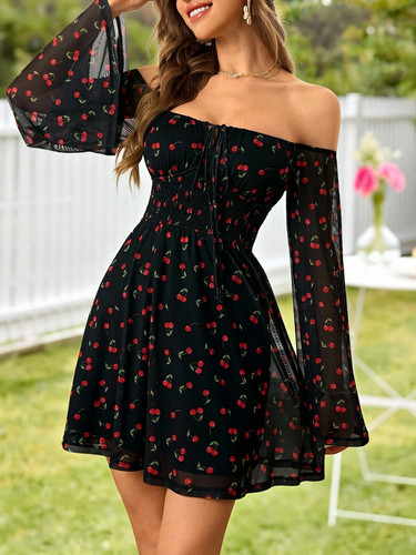 Elegantes minikleid mit - elegantes,