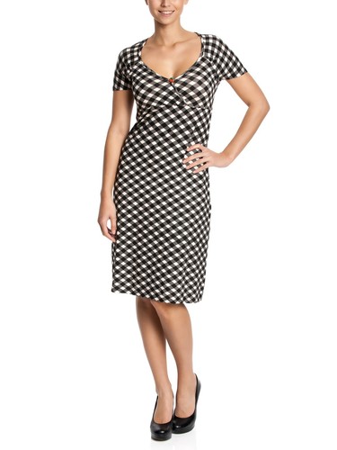 Pussy deluxe checkie dress - deluxe,
