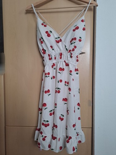 Sommerkleid kirschen rot - sommerkleid, damen